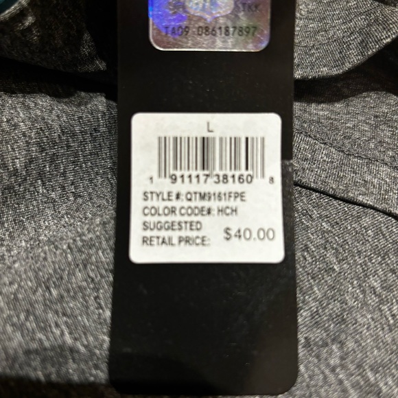 Philadelphia Eagles Activewear T-Shirt NFL Team Apparel Mens Sizes Gray Football - Picture 10 of 10